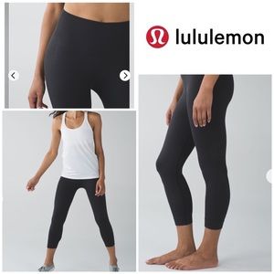 Lululemon Zone in Crop High Rise Seamless Compressions legging Size 2
